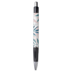 Elegantes Blätter für die Aquarellfarben Monogram Kugelschreiber