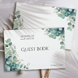 Elegantes Blätter Gästebuch
