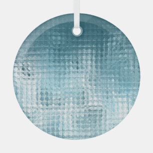 Elegantes Blau Abstrakt: Schöner Hintergrund Ornament Aus Glas
