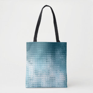 Elegantes Blau Abstrakt: Schöner Hintergrund Tasche