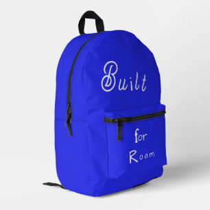 Elegantes Blau – Gebaut zum Wandern Cut Sew Bedruckter Rucksack