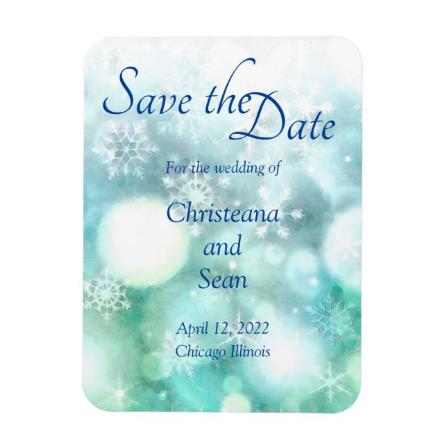 Elegantes blaues Bellinzona Magnet (Vertikal)