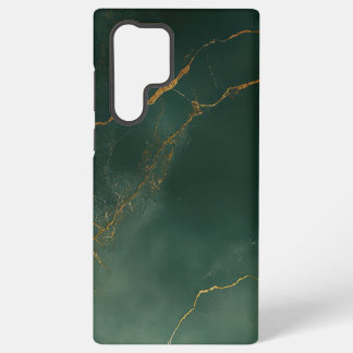 Elegantes blaues Marmorstein-Handyhülle Samsung Galaxy Hülle