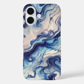 Elegantes Blue & Lila Abstrakt Phone Case ✨