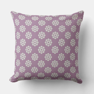 Elegantes Blume Muster Kissen