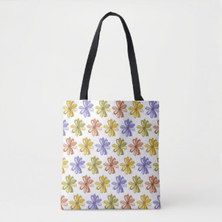 Elegantes Blume Muster Tasche