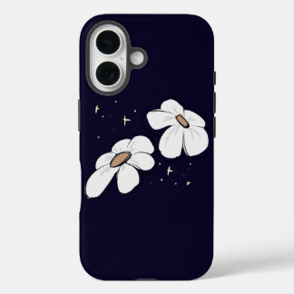Elegantes Blumen-iPhone-Case iPhone 16 Hülle
