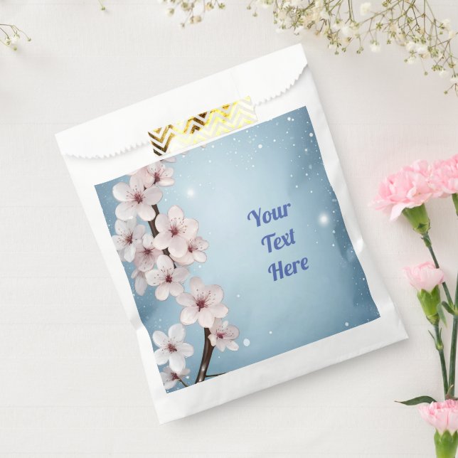 Elegantes Blumenblossom Hochzeitsplanung Geschenktütchen (Versiegelt)