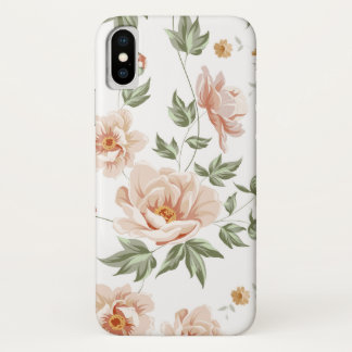 Elegantes Blumendesign Case-Mate iPhone Hülle