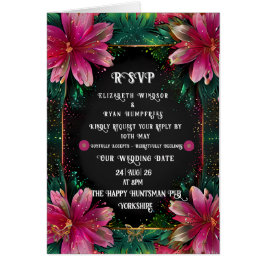 Elegantes Blumendesign in lebhaften Farben