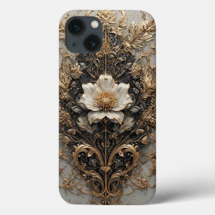 Elegantes Blumendesign mit Verzierten Mustern Case-Mate iPhone Hülle