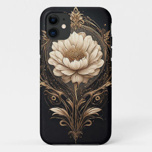 Elegantes Blumendesign mit Verzierten Mustern Case-Mate iPhone Hülle