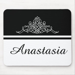Elegantes Blumendesign Mousepad