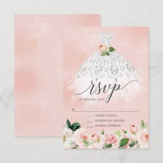 Elegantes Blumenkleid Quinceanera UAWG Einladung