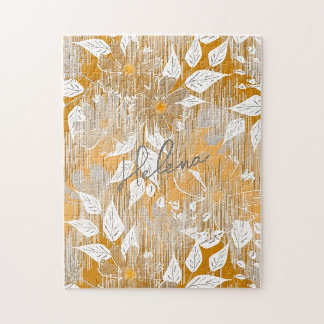 Elegantes Blumenmuster. (Vertikal)