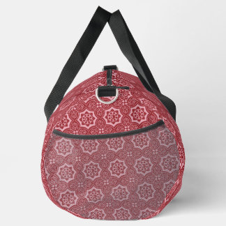 Elegantes Blumenmuster Duffle Bag