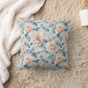 Elegantes Blumenmuster. Kissen