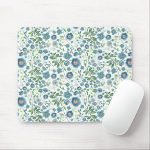 Elegantes Blumenmuster Mousepad