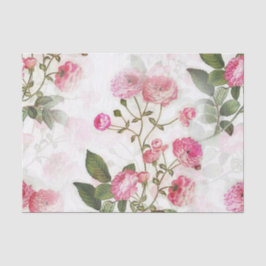 Elegantes Blumenmuster rosa Blume Seidenpapier