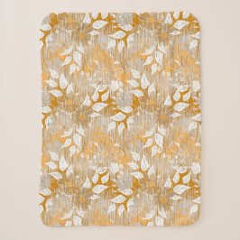 Elegantes Blumenmuster. Sherpadecke