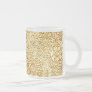 Elegantes Blumenmuster Williams Morris Mattglastasse