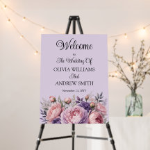 Elegantes Blumenzettel