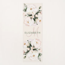 Elegantes Blush-Aquarell-Monogramm