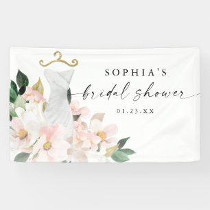 Elegantes Blush Brautparty Willkommen Banner