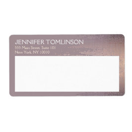 Elegantes Blush Confetti Rain Muster Mauve