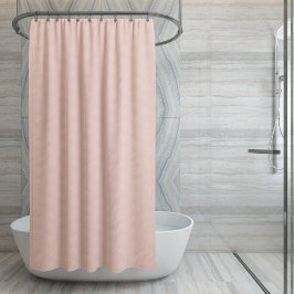 Elegantes Blush Cream Gold Floral Muster Duschvorhang