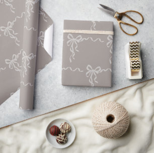 Elegantes Bogenmuster Geschenkpapier
