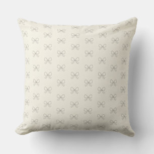 Elegantes Bogenmuster-Muttertags-Kissen Kissen