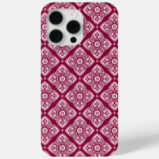 Elegantes Boho Geometric Floral Pattern Case-Mate iPhone Hülle