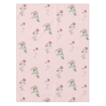 Elegantes Boho-Vintage-Rosa-Blumenmuster Frühling