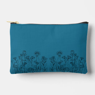 Elegantes botanisches Blumen-Design-Accessoire-Etu Zubehörtasche