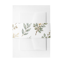 Elegantes botanisches Eukalyptus-Bauchband