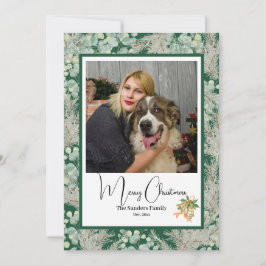 Elegantes botanisches Foto Weihnachten