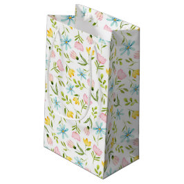 Elegantes botanisches mit Blumenmuster Kleine Geschenktüte