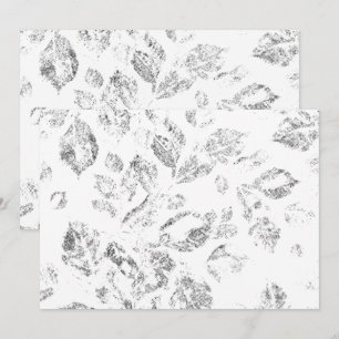 Elegantes botanisches Ordner-Set Feiertagskarte