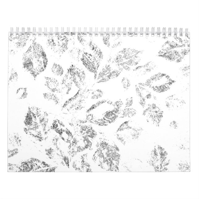 Elegantes botanisches Ordner-Set Kalender (Titelbild)