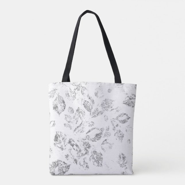 Elegantes botanisches Ordner-Set Tasche (Rückseite)