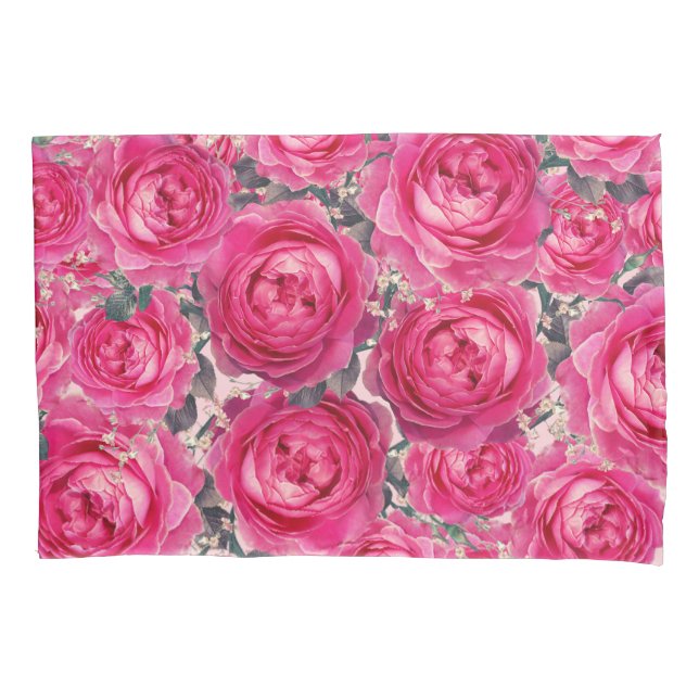 Elegantes Bouquet von Rose Kissenbezug (Vorderseite)