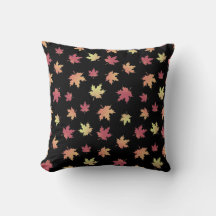 Elegantes braunes rotes Herbstmuster |