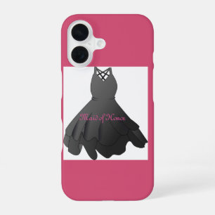 Elegantes Brautjungfernkleid für die Hochzeit iPhone 16 Hülle