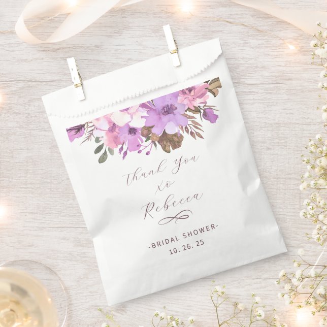 Elegantes Brautparty Geschenktütchen (Ausgeschnitten)