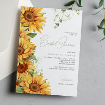 Elegantes Brautparty mit blühenden Sonnenblumen