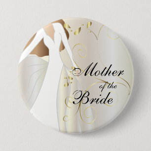 Elegantes Brautparty mit Goldakzenten Button