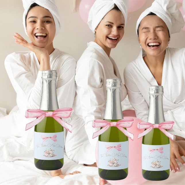 Elegantes Brautparty Regency Bow Blue Vintag (Von Creator hochgeladen)