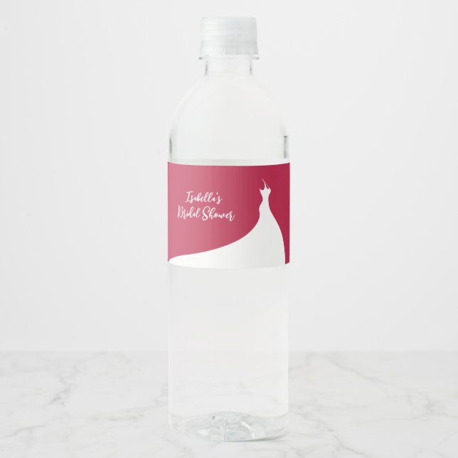 Elegantes Brautparty Viva magenta (Vorderseite)