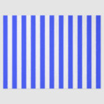 Elegantes Bright Royal Blue Striping Muster Seidenpapier<br><div class="desc">Einfach gestreiftes Packpapier - perfekt für Hochzeiten, Brautpartys und Geburtstage.</div>